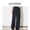 LILYMOON【亚麻直筒裤】松紧腰百搭休闲裤山本风 商品缩略图4