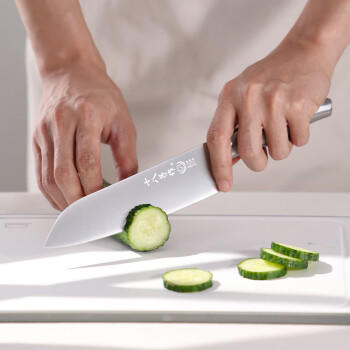 十八子作 家用菜刀不锈钢刀具切菜切肉水果刀多用刀H307 商品图0