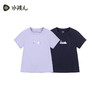 水孩儿童装女童短袖T恤夏装新款儿童弹力透气棉上衣 商品缩略图0