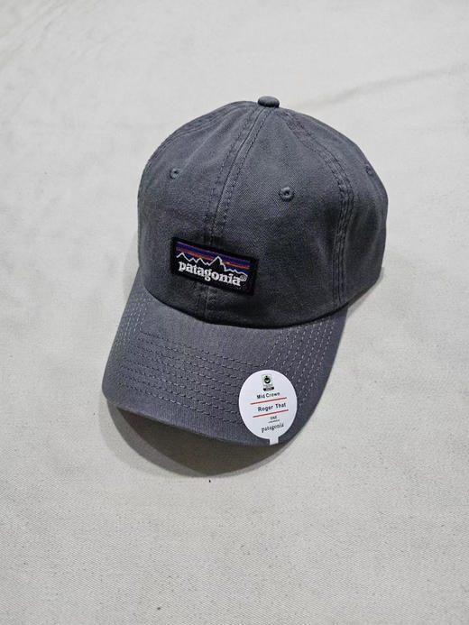 原单正品 patagonia  2025新品重水洗棒球帽，鸭舌帽纯棉做旧软顶遮阳帽户外休闲太阳帽，男女同款！！头围大小可调。
五个色 商品图5
