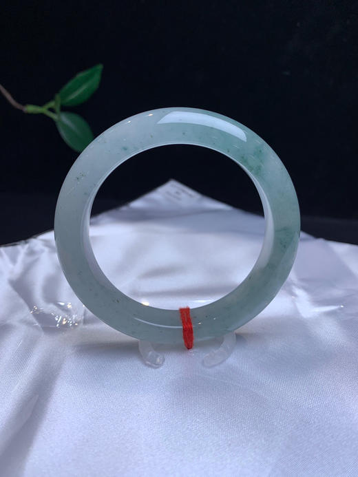 612563，50.5冰飘花正圈，冰冰的  清新均匀，种老肉细，飘清新淡雅蓝花 商品图1