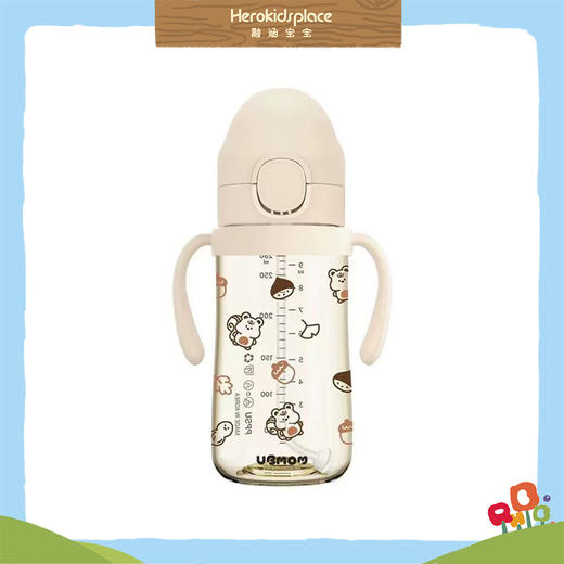 韩国进口UBMOM PPSU防逆流吸管杯280ML 83817 商品图0