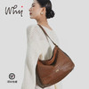 Why头层植鞣牛皮原创栗子包复古气质腋下包高级感大容量单肩包YA533603 商品缩略图0