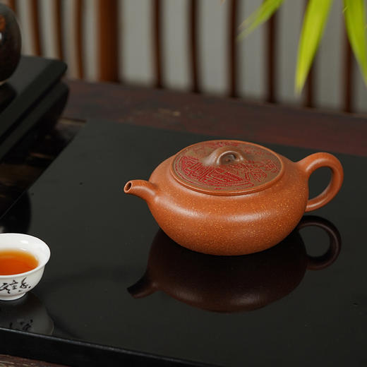 龙德堂陶艺 徐飞制《扁罂》原矿降坡泥 220cc 库存请咨询客服 商品图2