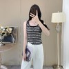 【100元3件】小香风条纹纽扣背心外穿内搭背心【FF25501】 商品缩略图3