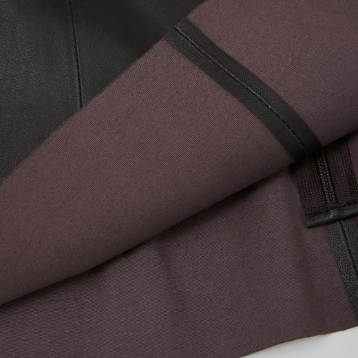 ROMI STUDIO“率性自我”进口弹力绵羊皮轻柔修身皮背心 RWBWWT1480 商品图3