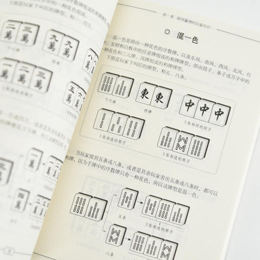 麻将教学书 图解麻将赢牌技巧 麻将秘籍 麻将技巧书籍 商品图2
