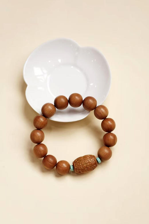 善洲°原创老山檀香手串15mm*13颗 商品图3