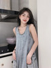无袖牛仔连衣裙 75%棉+25%汉麻 立体水洗工艺 松弛舒适的穿搭 清爽纯净 长度刚刚好 无袖设计 商品缩略图7