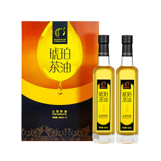 酉阳800琥珀茶油山茶油500ml×2尊享礼盒 商品图0
