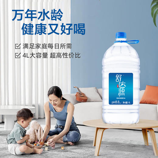舒达源天然苏打水4L*2瓶/箱 商品图0