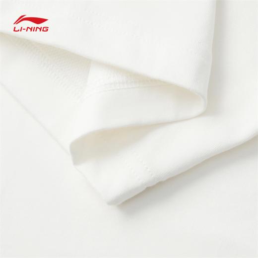 李宁吸湿排汗短袖T恤情侣款25春夏新款舒适干爽宽松运动上衣AHSV177 商品图7