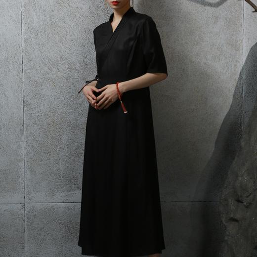 吉祥衣家中国风新中式复古女装2025新款春夏款休闲女装来仪连衣裙 商品图2