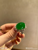 老坑艳绿蛋面戒指【5261303】具体价格微信咨询 商品缩略图0