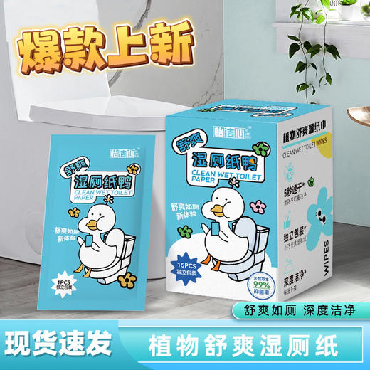 特价🔥【19.9元湿厕纸3盒】湿厕纸家用旅游外出小包便携一次性婴儿儿童专用湿厕巾擦屁股湿巾 商品图0