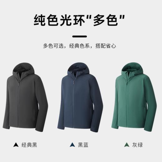【防紫外线&冲锋系列】圣得西连帽休闲夹克秋季外套上衣 商品图4