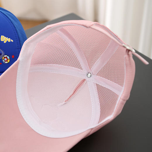 【卡通棒球帽，时尚韩版设计】卡通棒球帽鸭舌帽 韩版男女童棒球帽 春夏新款遮阳儿童帽子网-QQ 商品图3