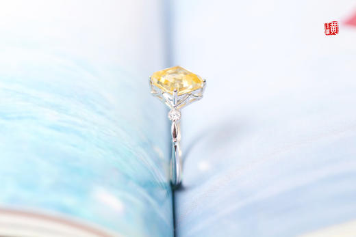 【乐瑶】黄水晶戒指 商品图3