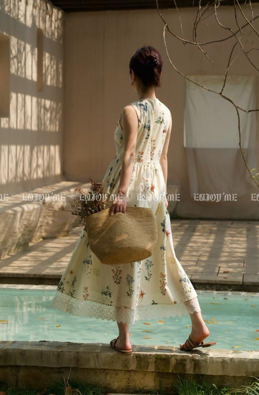 【门店同款】ENJOY夏季“悠然之境”植物印花连衣裙 162255701 商品图8
