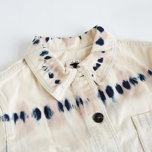 【95新】Dior迪奥米白色扎染牛仔外套中性款现售价：3700！270325NJS04 商品图2