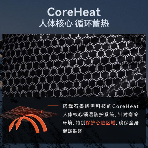 KAILAS凯乐石 户外运动 蒙塔纳男款中长羽绒服 KG2443136 商品图3