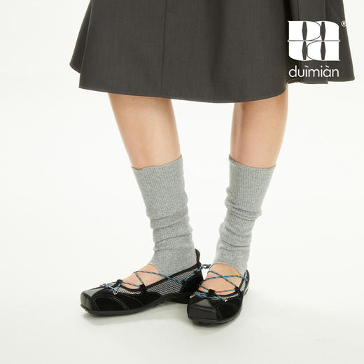 对面duimian-交叉带芭蕾鞋 商品图2