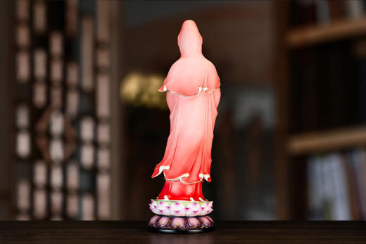 站立送子观音陶瓷摆件 商品图1