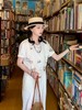 浮生八记/25A005/复古英伦定位印花全棉圆领短袖 商品缩略图0