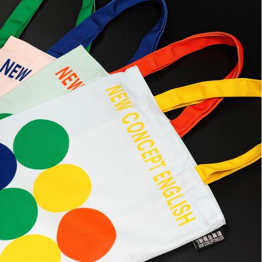 新概念英语波点系列帆布包 商品图4