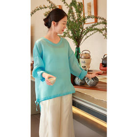 【抖音专属】新中式上衣（25708129无云-设计师）