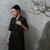 吉祥衣家中国风新中式复古女装2025新款春夏款休闲女装来仪连衣裙 商品缩略图0