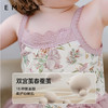 【宝宝服饰】嫚熙婴儿连体衣女宝蚕丝透汽罗纹包屁衣吊带连身衣 商品缩略图3