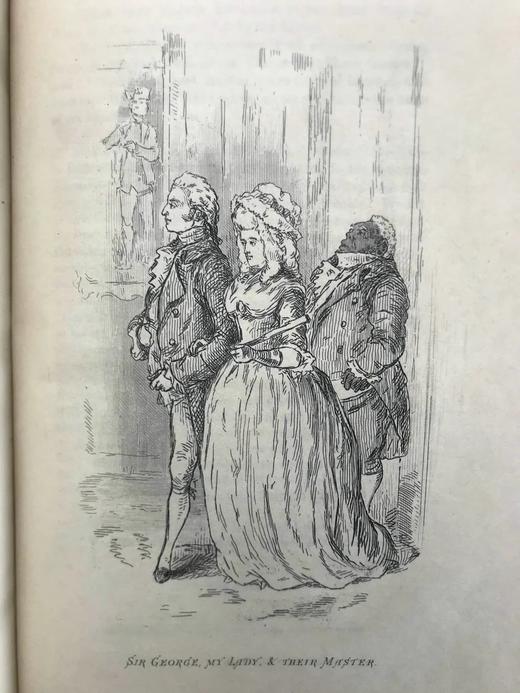 1911年 萨克雷《弗吉尼亚人》（全2卷） 数十幅插图 真皮精装16开 商品图12