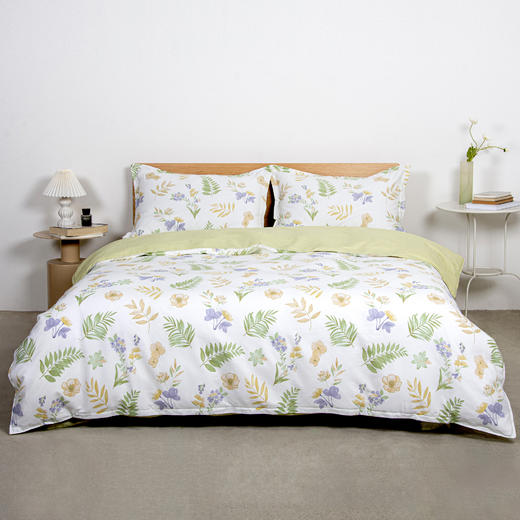 全棉印花四件套纯棉小清新AB版设计床上用品 商品图0