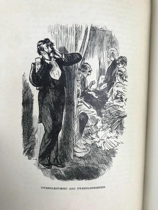 1911年 萨克雷《委婉集》 数十幅插图 真皮精装16开 商品图12