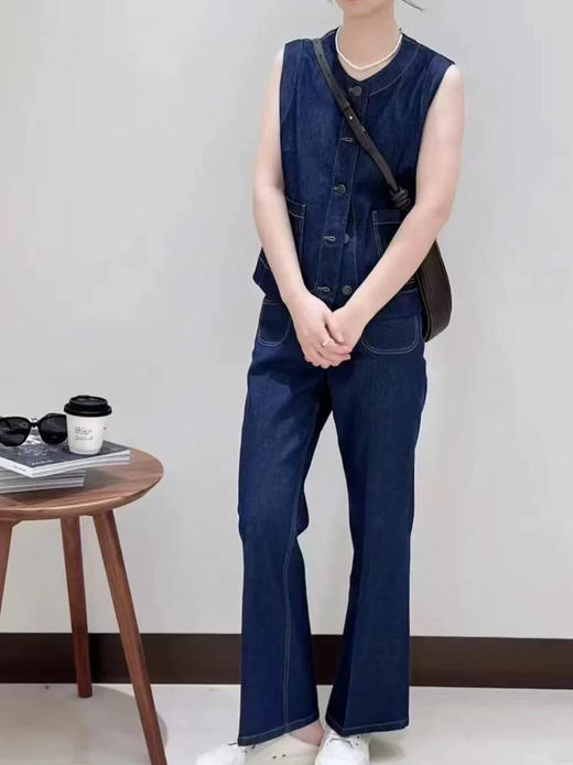 【高品质私服】【IC薄弹力牛仔马甲】上乘外观和舒适手感，弹力持久稳定，不易松垮变形N1302-CC【无标出货 介意慎拍】 商品图7