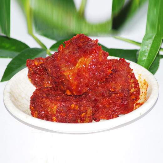 云南宣威市味在其中麻辣豆腐乳一块腐乳24克*9块/盒 商品图1