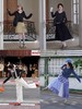 浮生八记/25A006/复古撞色假两件针织衫女天丝长袖 商品缩略图4