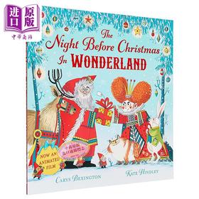 【中商原版】爱丽斯的圣诞前夜 Kate Hindley The Night Before Christmas in Wonderland 英文原版 儿童绘本故事书 进口童书