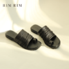 【品牌直发】RIMRIM夏季新款套趾褶皱平底凉鞋凉拖女真皮外穿舒适2349 商品缩略图0