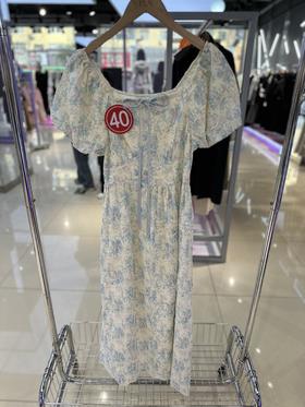 P&X设计师女装  824208215B 花色 梭织连衣长裙