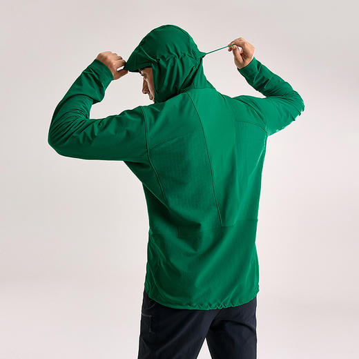 KAILAS凯乐石 户外运动 男款M8-PRO连帽软壳外套 KG2439101 商品图4