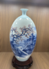 青花山水赏瓶 商品缩略图1