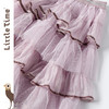 Littletime女童半身裙夏装2025新款儿童网纱公主裙蓬蓬裙中长半裙 商品缩略图2