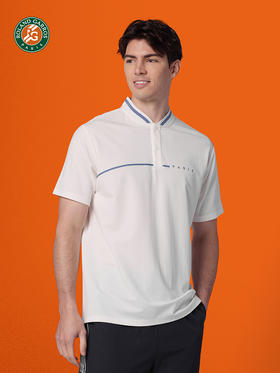 罗兰加洛斯法网速干polo衫短袖男网球服运动夏季新款运动T恤