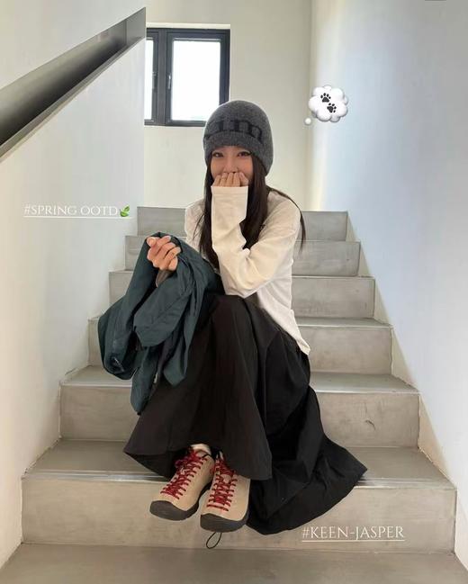 丑萌丑萌！暴走不累脚！这双keen复古登山鞋太好穿啦！ 商品图6