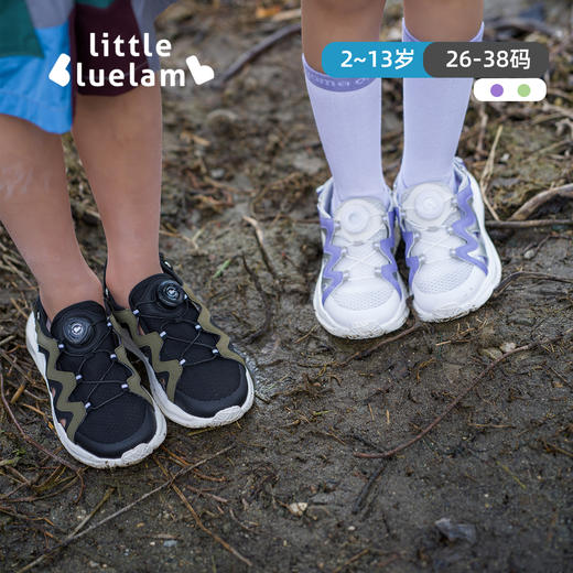 【26-38码】小蓝羊2025夏新款镂空劲风运动凉鞋 商品图6