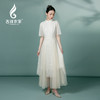 吉祥衣家新中式国风春夏新款高端气质显瘦修身女装双飞翼连衣裙 商品缩略图2
