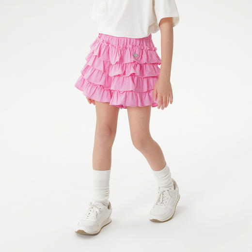 马克珍妮女童芭蕾风蓬蓬蛋糕裙裤 儿童裤子2025年夏装新款550877 商品图1