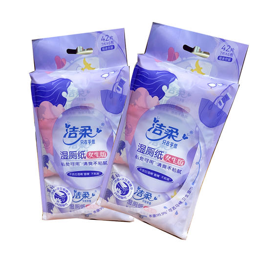 洁柔卫生湿巾【湿厕纸、女生版】 商品图1